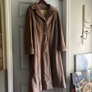 1930s Betty Rose Full Length Coat